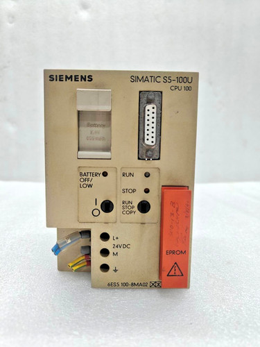 Siemens simatic 100u 6es5 - siemens,