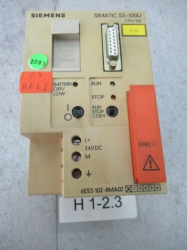 Siemens 6es5100 8ma02 cpu - siemens, 6es5100-8ma02